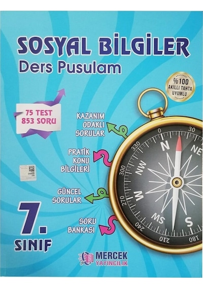 Mercek Sosyal Bilgiler Ders Pusulam Soru Bankası 7. Sınıf