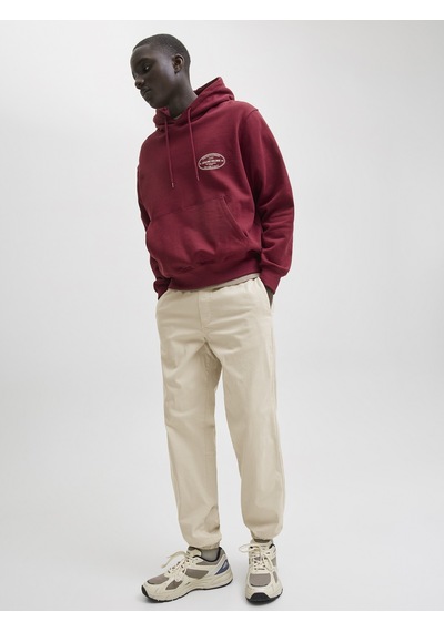Jack & Jones Jack Jones Erkek Jogger Paçası Ribanalı Pantolon 12278949 Krem