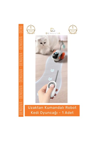 Kedioyuncağı Şarjlı Hareketli İnteraktif Eğlenceli Kedi Oyun Uzaktan Kumandalı Robot Kedi Oyuncağı