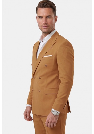 Deep Sea Deepsea Erkek Camel Premium Collection İtalyan Kesim Likralı Kruvaze Takım Elbise 2600643 Deep Sea Deepsea Erkek Camel Premium Collection İtalyan Kesim Likralı Kruvaze Takım Elbise 2600643