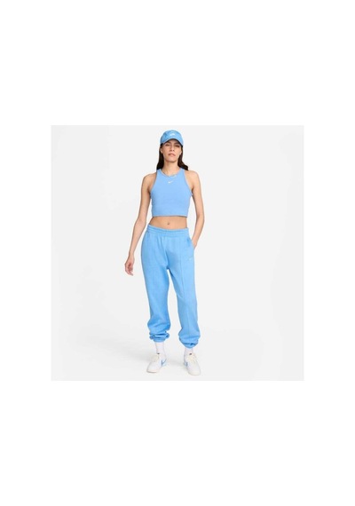 Nike Nsw Fleece Bol Kalıp Pant Kadın Eşofman Altı Fz4632-412 Mavi