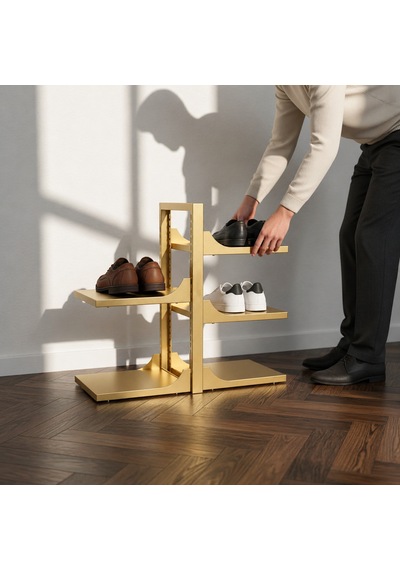 Hamton Versashelf Shoerack - Metal Ayakkabılık Raf - Antrasit Gri - 350 Cm Kompakt Hamton Versashelf Shoerack - Metal Ayakkabılık Raf - Antrasit Gri - 350 Cm Kompakt