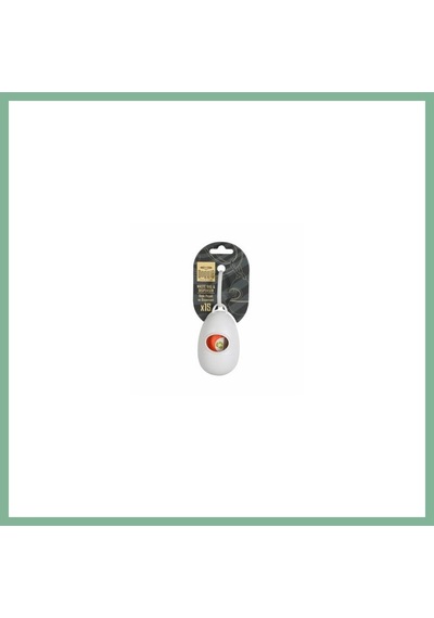 Doggie Köpek Dışkı Poşeti Tasma Aparatı 5x7 Cm Beyaz Bsk2026