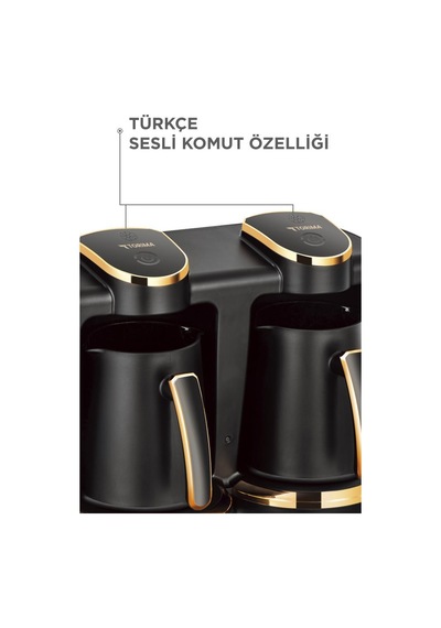 Torima 202 Double Sesli Komut Türk Kahvesi Makinesi