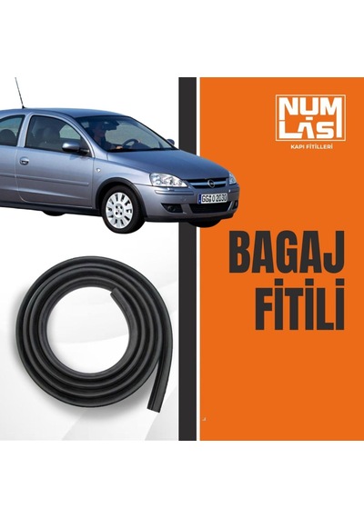 Opel Corsa C Tek Kapı Bagaj Fitili-a Kalite-numlas-nm3997