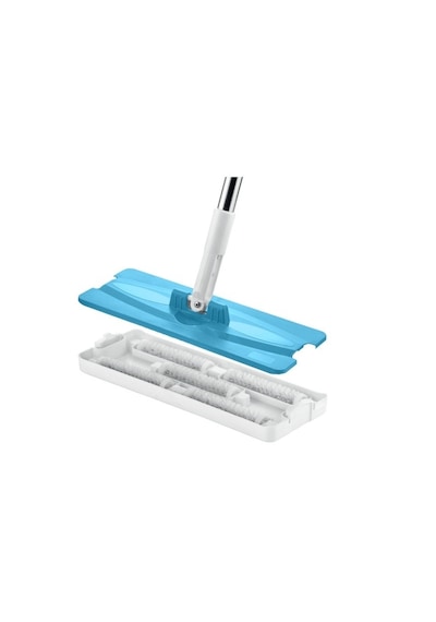 Stepy Flat Broom Set Gırgır Seti Beyaz - Mavi