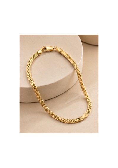 Altın Jessica Unisex Bileklik 2,68 Gr