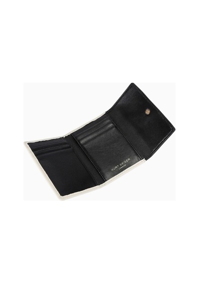 Kurt Geiger Flap Multi Card Holder, Deri, Kompakt Ve Çok Bölmeli Kartlık Beyaz