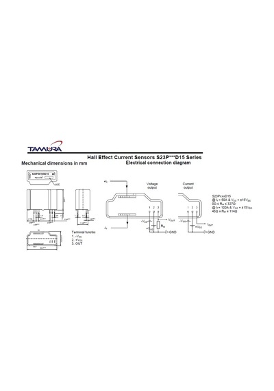 100 Amper Closed Loop Hall Effect Sensor