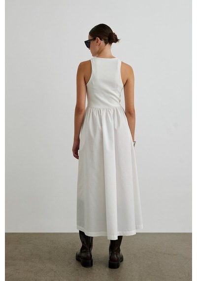 Suud Collection Ekru Holy Maxi Elbise