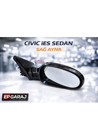 Honda Civic İes 1996 2001 Sedan Uyumlu Sağ Ayna