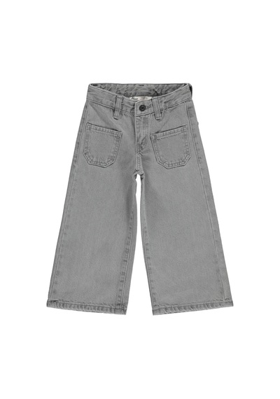 Civil Girls Önü Cepli 2-5 Yaş Pantolon Kot - Gri