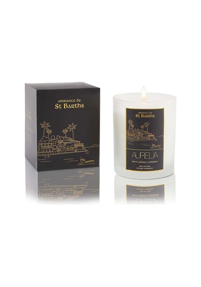 Aurelia Geneve Ambiance De St Barths - White Jasmine & Gardenia - Yasemin & Gardenya Kokulu Mum - 210 G