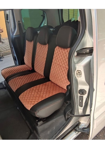 Citroen Berlingo 2009 2017 Arası Uyumlu Arka Sırt Arka Oturma 2+1