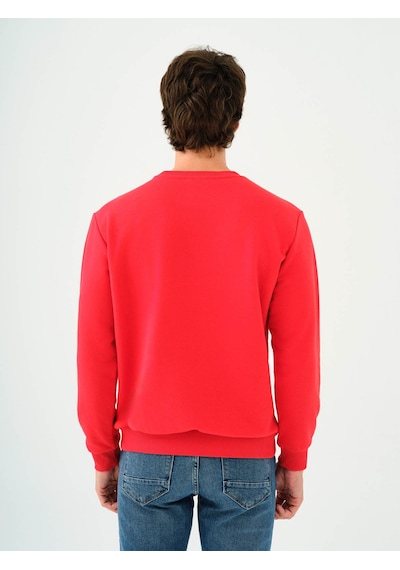 Loft Erkek Sweatshirt Mercan Lf2037100 25kp69000085 P6959 Mercan