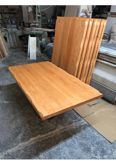 Bintaşmobilya Kayın Rengi Kütük Masa Üstü-120X75.Cm