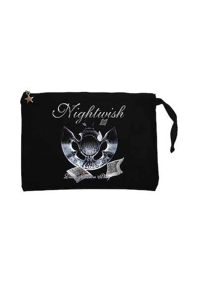 Nightwish Dark Passion Play Siyah Clutch Cüzdan / El Çantası Siyah