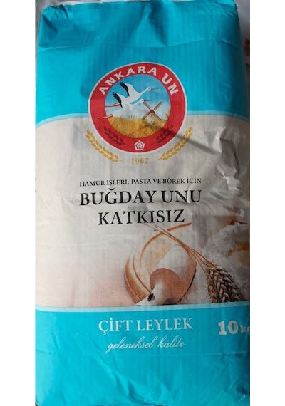 Ankara Un Çift Leylek Katkısız Buğday Unu 10 KG