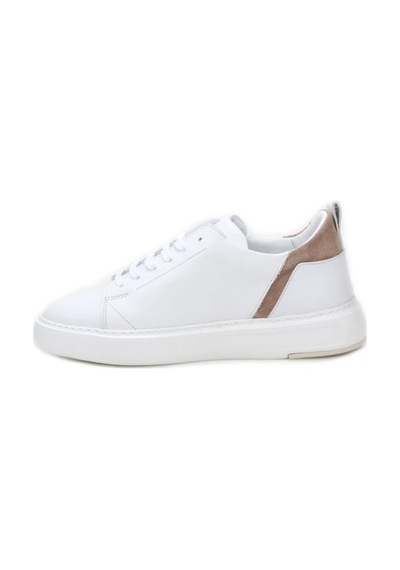 Saılors 25k-141 Hakiki Deri Erkek Sneakers & Spor Ayakkabı Beyaz