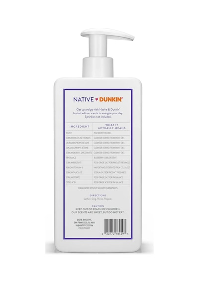 Native Dunkin Blueberry Cobbler 2 Si 1 Arada Şampuan Ve Saç Kremi 487ml Tüm Saçlar