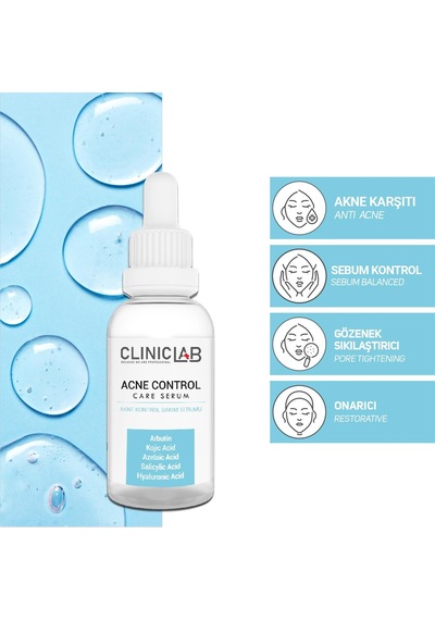 Cliniclab Akne Eğilimli Ciltler İçin Gözenek Sıkılaştırıcı Bakım Serumu 30 ML
