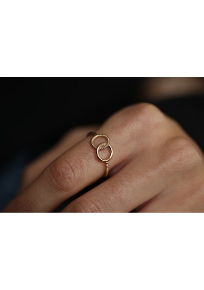 Reis Kuyumculuk T9778 Loop Ring Altın Yüzük