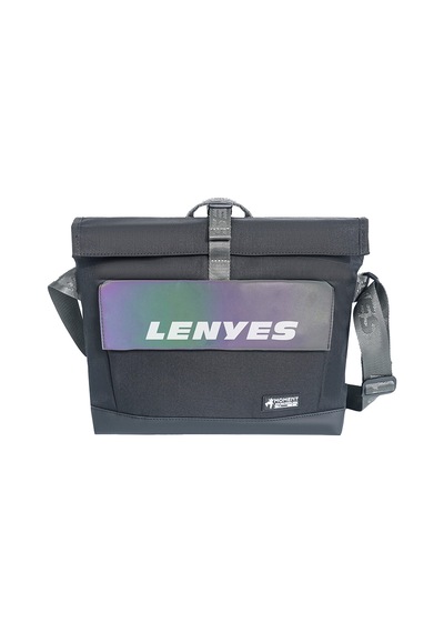 Lenyes Lb718 Dazzling Serisi Çok Amaçlı Su Geçirmez Omuz Askılı Seyahat Çantası Siyah Siyah