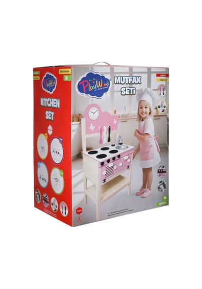 Ony-408 Ahşap Mutfak Seti -onyıl Oyuncak