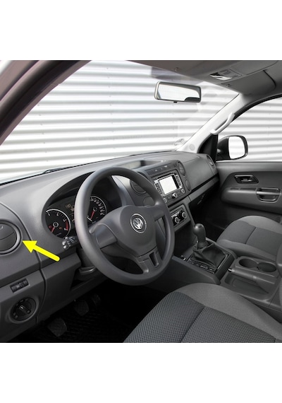 VW Amarok 10-12 Kabin Havalandırma Klima Mazgalı Siyah 2H0819703E