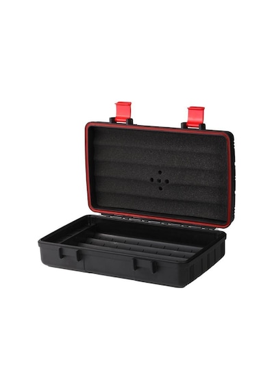 Parmida Seyahat Tipi Mat Siyah Humidor Puro Kutusu - Tr5541