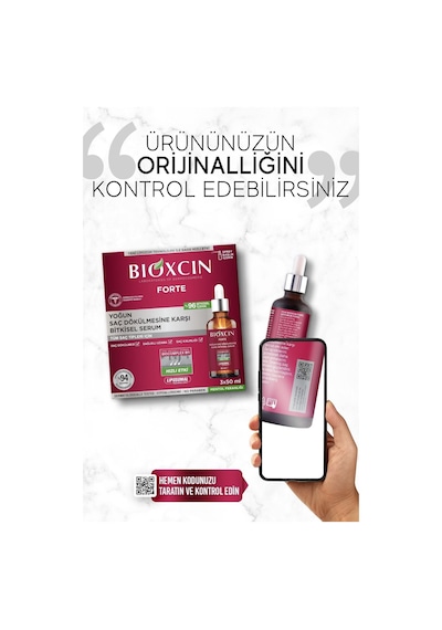 Forte Serum 3x X 50 Ml + Forte Şampuan 300 Ml Set