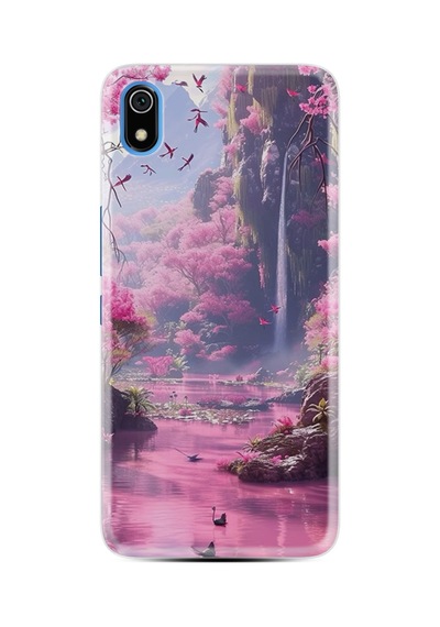Xiaomi Redmi 7a Kılıf Boutique Baskılı Resimli Şelale Pcode -033