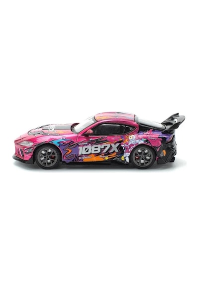 Pop Race Toyota Gr Supra Darwinpro 66g Wbk Supra 1087x 1:64 Model Araba Pr64-285 Pembe