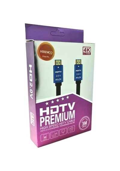 Hiremco 4K Ultra Hd 3Metre Hdmi  Kablo