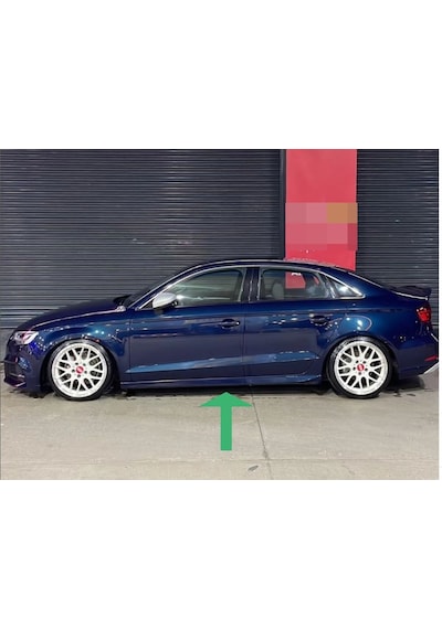 Audi A3 Sedan Aero Marşpiyel Takımı - Plastik