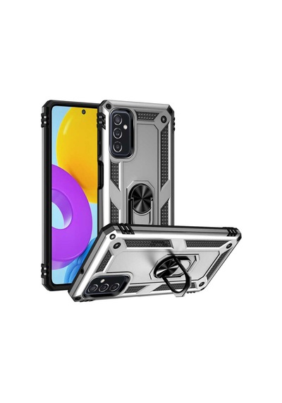Galaxy M52 Kılıf Zore Vega Kapak Gri
