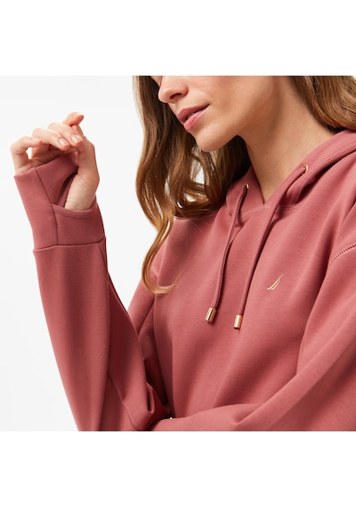 Nautica Kadın Pembe Regular Fit Sweatshirtdüz37k169t Kırmızı