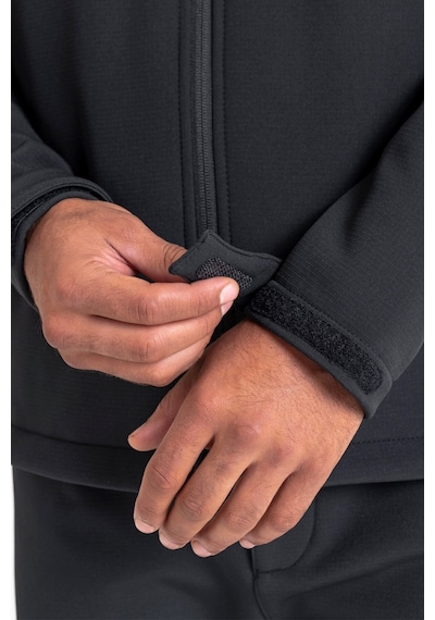 Lescon Siyah Erkek Softshell Fermuarlı Üst 23k-1065 Çok Renkli