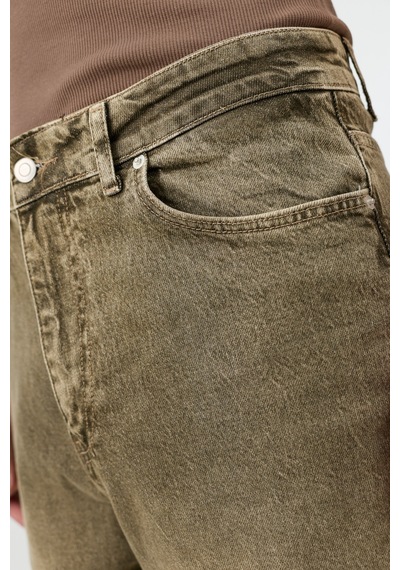 Antioch Relax Fit Erkek Jean Haki