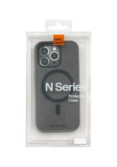 Nettech Apple Uyumlu iPhone 16 Pro Nt-n062 Arka Koruma Kılıf - Gri Gri