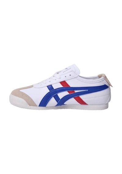 Bs Shoes Tayger Unisex Spor Ayakkabı Kaymaz Taban Oxford Sneakers Beyaz Mavı