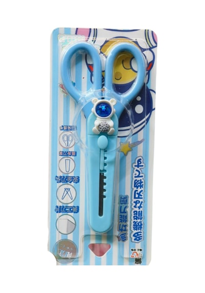 Ayı Astronot Öğrenci Makası + Mini Maket Bıçağı
