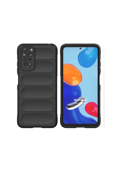 Xiaomi Redmi Note 11s İçin Kılıf Oslo Prime Siyah Redmi Note 11s İle Uyumlu Kılıf - Siyah