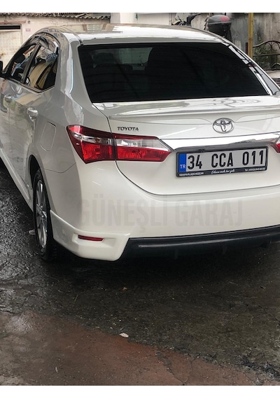 Toyota Corolla Uyumlu Arka Flap + Orta Difüzör(Plastik) N11.26623