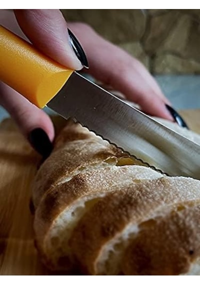Grip Bıçak Seti, Paslanmaz Çelik, 3 Parça Ahşap
