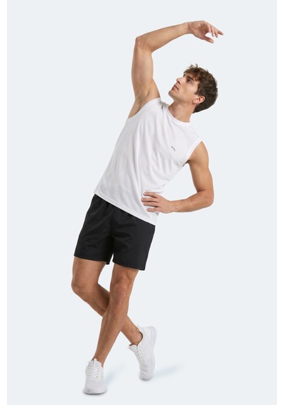 Slazenger Herofıt Erkek Kolsuz Beyaz Atlet