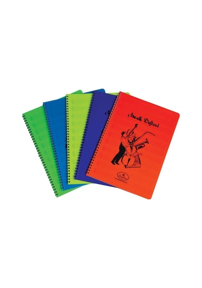 Müzik Defter Spiralli 40 Yaprak