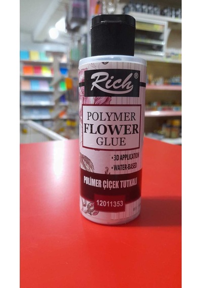 Flower Glue Polimer Glue Polimer Çicek Tutkalı 120 Cc Beyaz