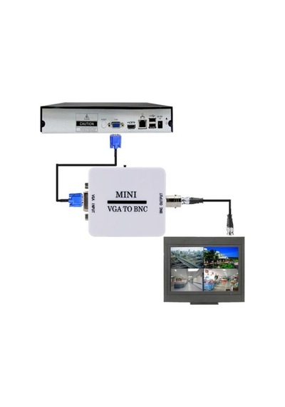 Vga To Bnc Çevirici Vga Bnc Dönüştürücü