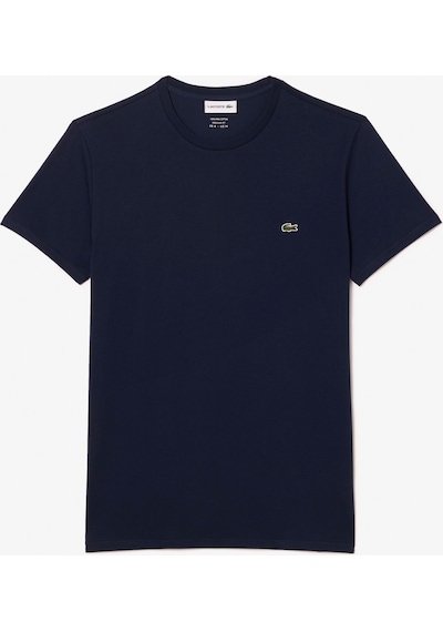 Lacoste Erkek Regular Fit Bisiklet Yaka T-shirt Lacivert
